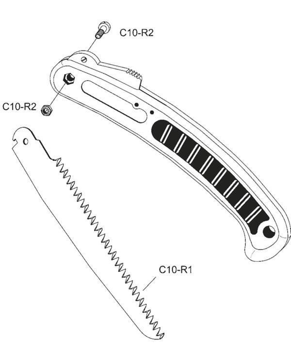 C10 PLUS - Serrucho plegable