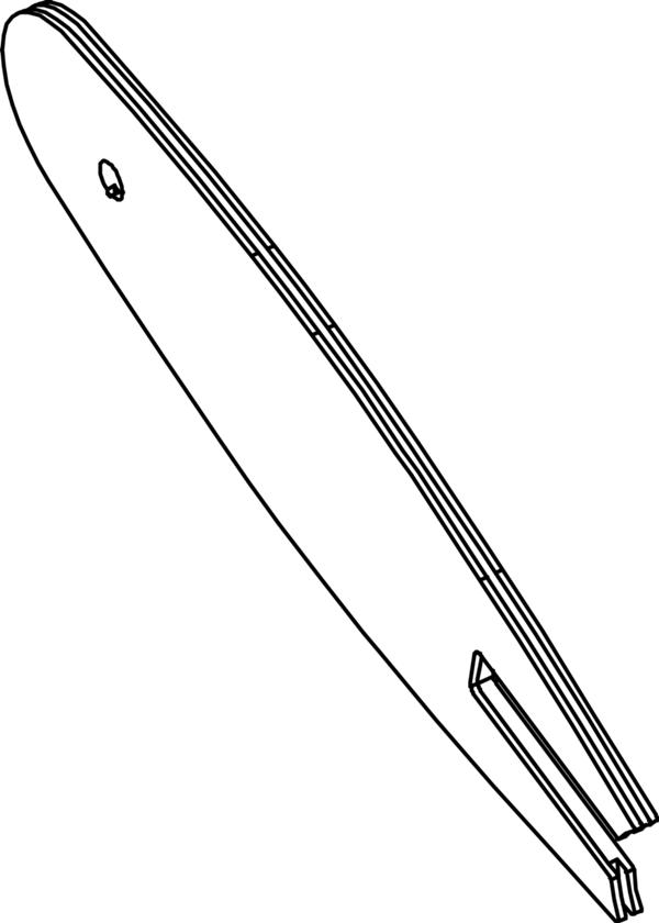 4",1/4 GUIDE BAR